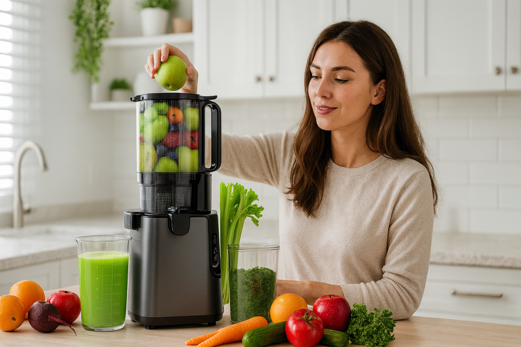 Juicer Machines with 5.4-Inch Large Feed Chute